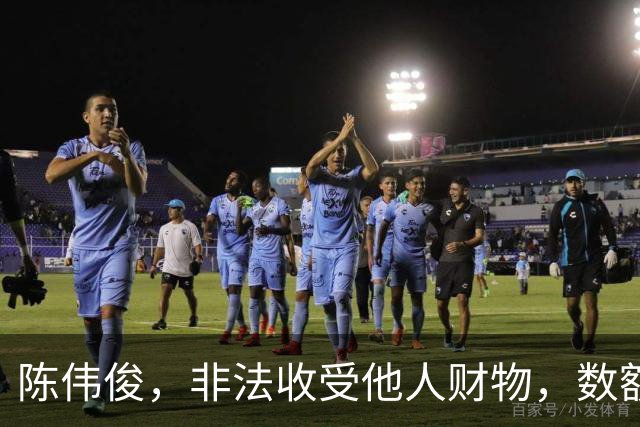 陈伟俊，非法收受他人财物，数额特别巨大