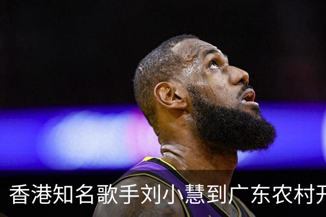 香港知名歌手刘小慧到广东农村开唱，一众黑衣保安护驾排面足！