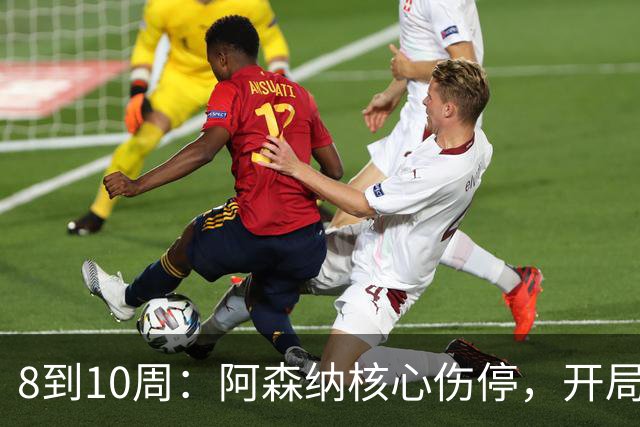 8到10周：阿森纳核心伤停，开局5场只赢1场的困局更难了